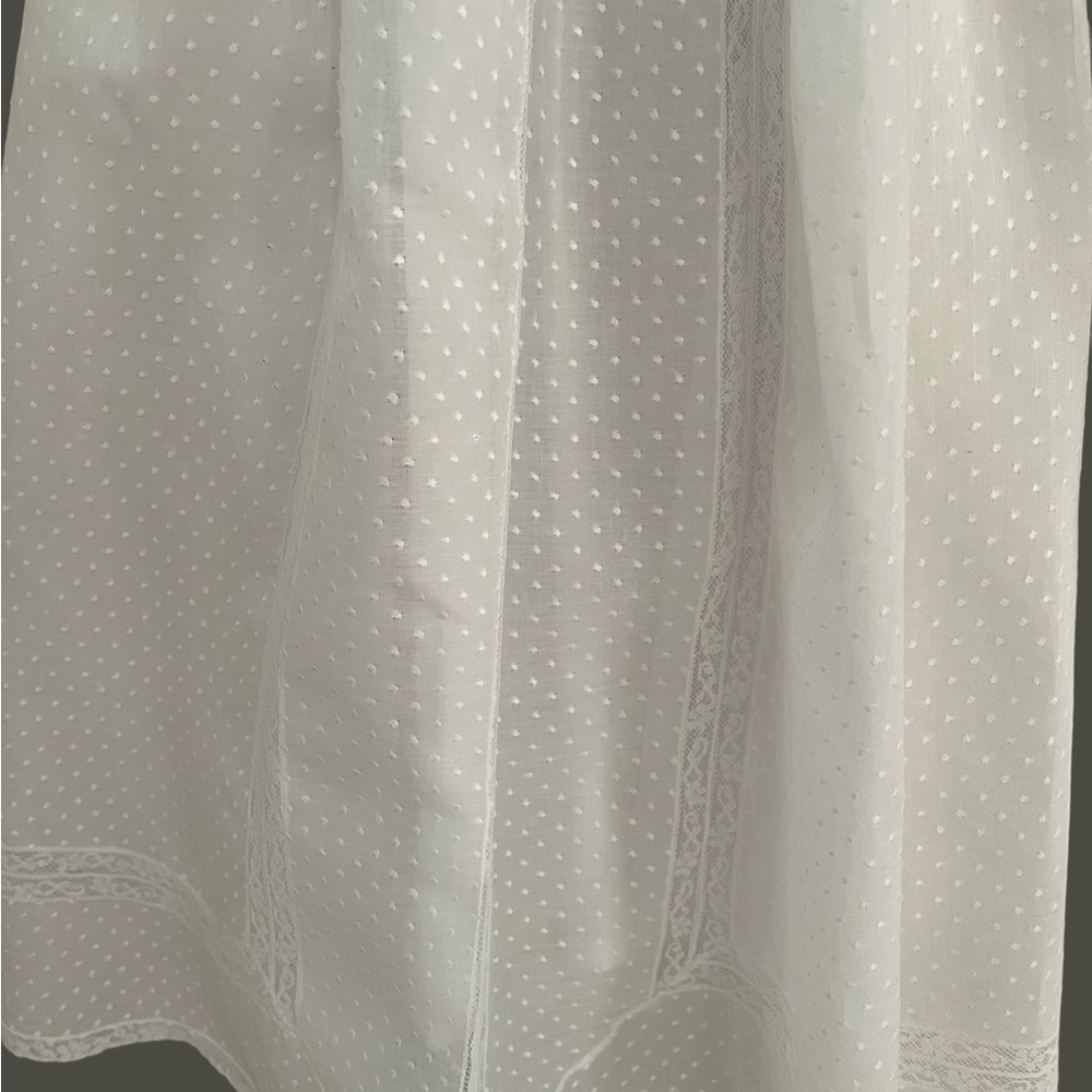 Vive La Fete Girl’s Dotted Swiss Tea Dress - Picture 4 of 16